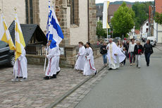 Bittprozession an Christi Himmelfahrt (Foto: Karl-Franz Thiede)